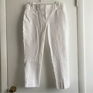 LOFT White Julie The Rivieria Pant